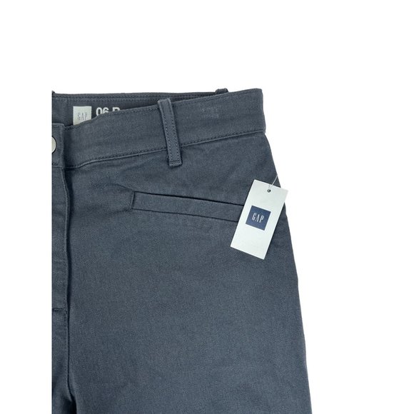 Gap Women's Dark Gray Stretch Skinny Pants Sz 6R - NWT - Picture 3 of 7
